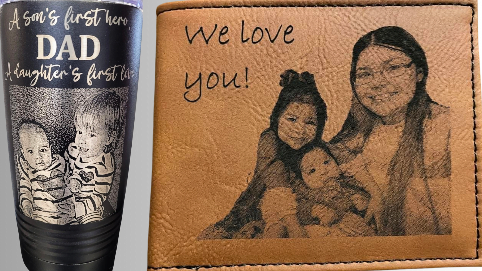 Personalized Figts Engraved By Laser Machines Are Highly Emotional And Priceless. 