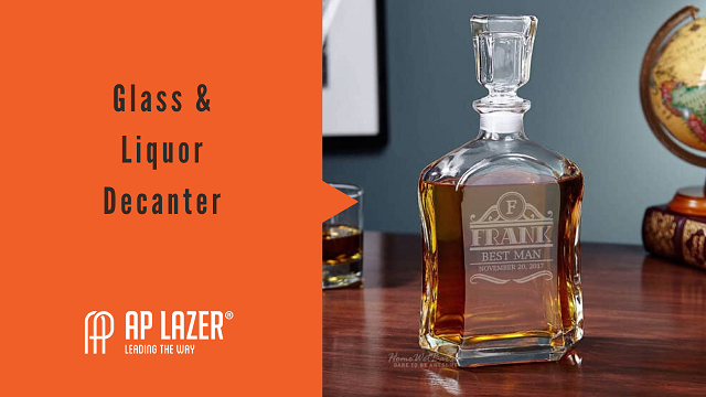 glass and liquor decanter