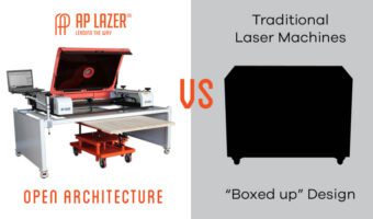 Ap Lazer'S Open Architecture Vs. Traditional Boxed Up Design