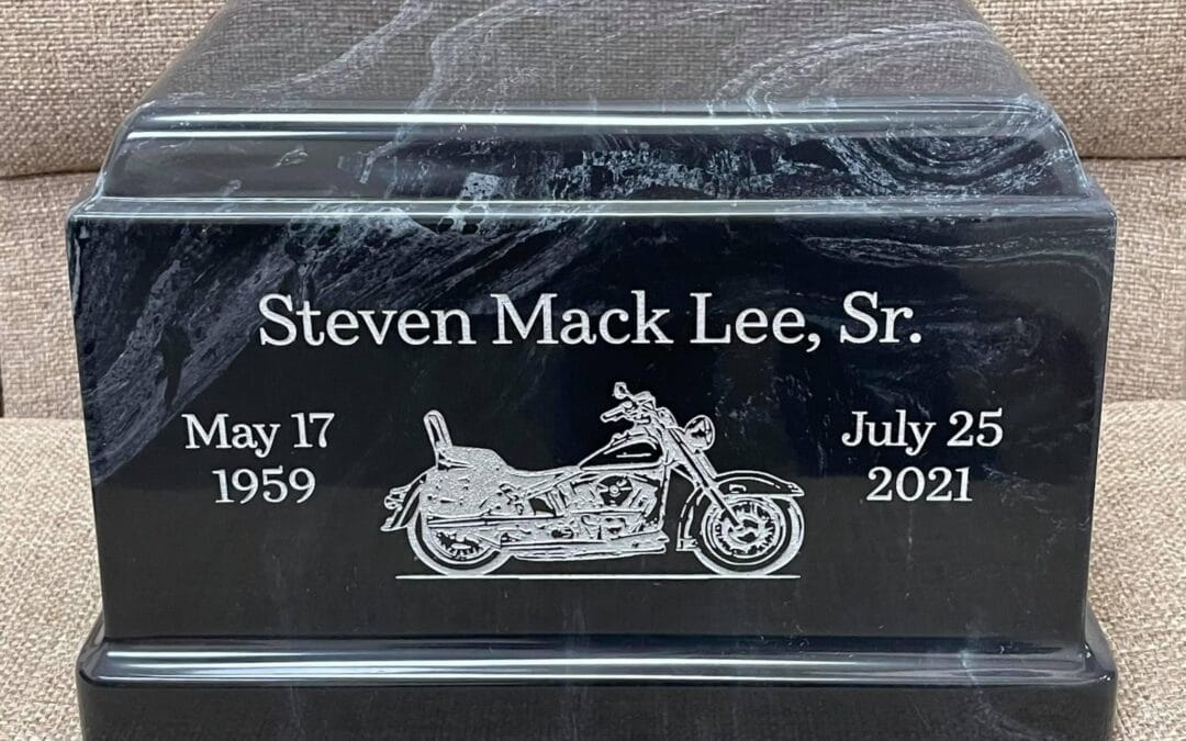 Laser Engraved Personalized Urns