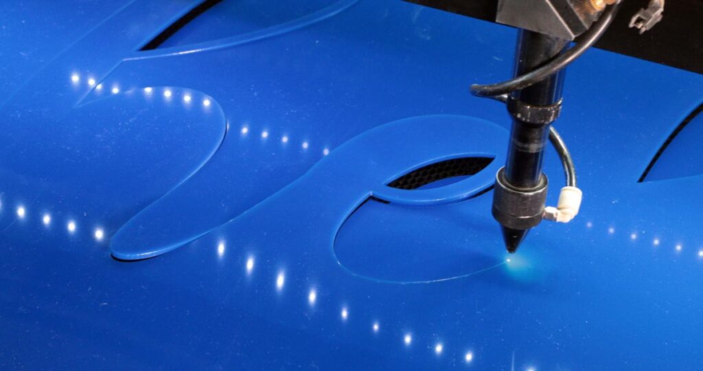 Co2 Laser Machine Engraving &Quot;Hello”