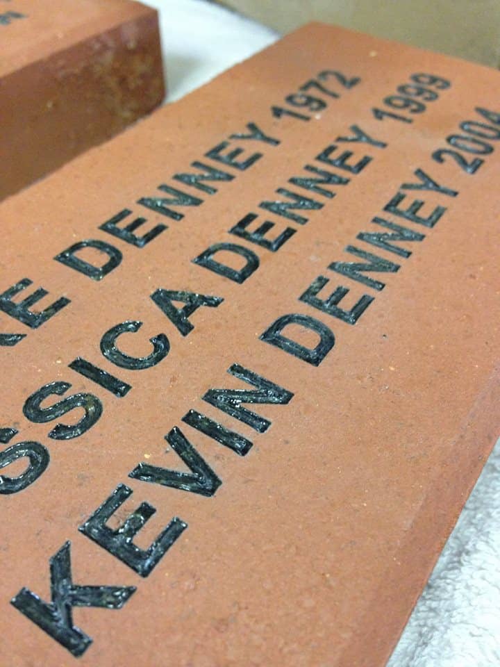 laser engraver for bricks