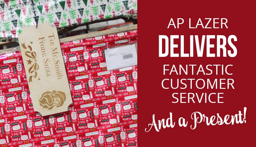 Ap Lazer Delivers A Christmas Present And Fantastic Customer Service