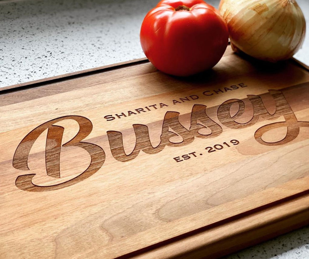 Laser Engraved Cutting Board, Local Retailers
