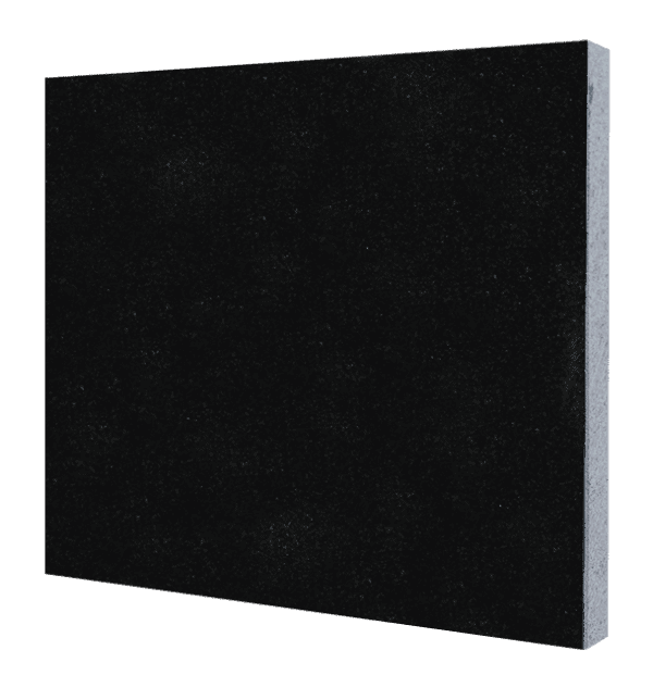 Granite Tile-Jet Black-Size: 12&Quot; X 12&Quot;-3/8-0