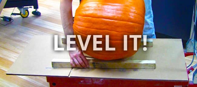 Level It - Laser Engraving Pumpkin