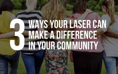 3 Ways Your Laser Cutter Will Make a Positive Impact in Your Community