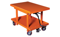 Mechanical Lift Cart for business machines