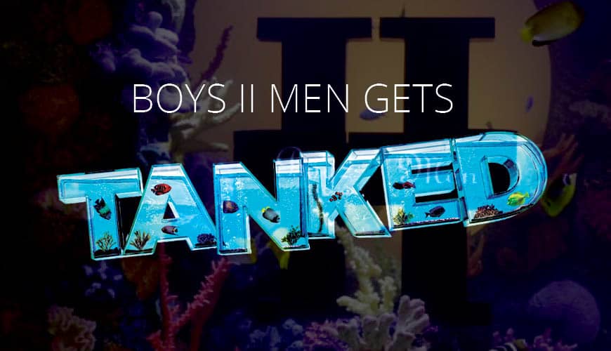 Boys II Men Gets "Tanked" With the Help of AP Lazer