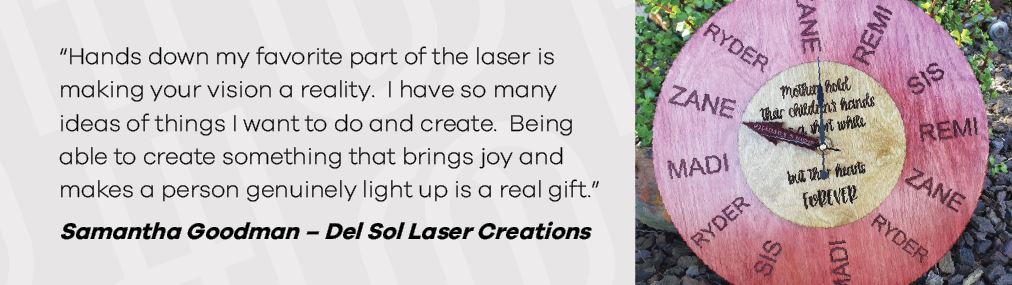 Del Sol Laser Creations Quote