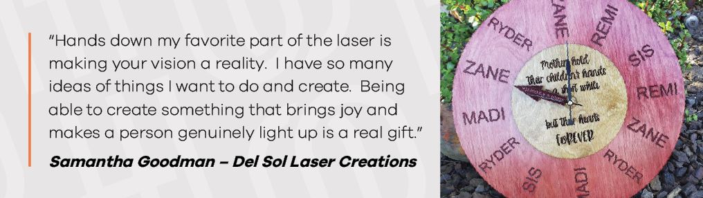 Del Sol Laser Creations Quote