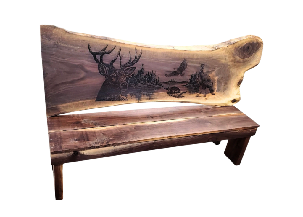 Wood Bench