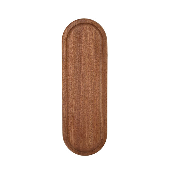 Wood Cutting Board Red Long