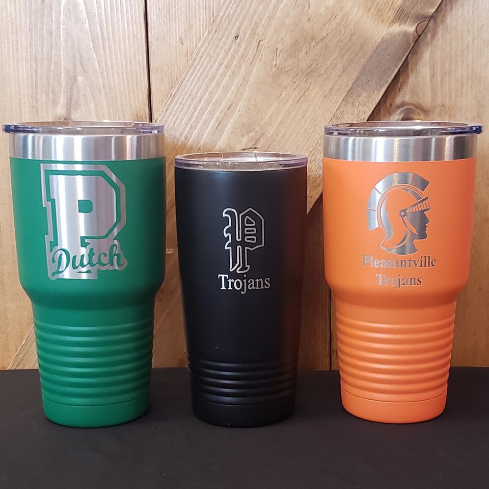 Laser Engraved Polar Cups