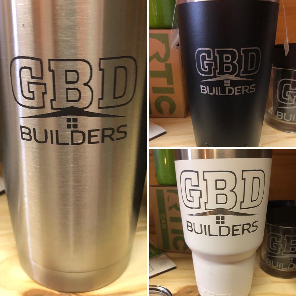 Engraved polar tumblers