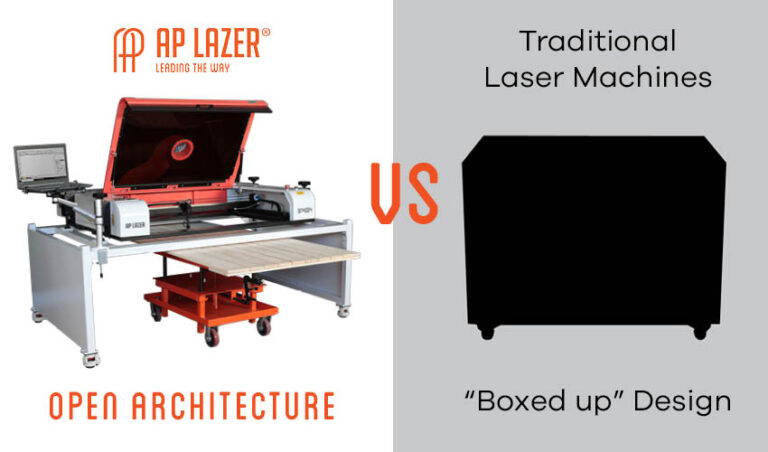 AP Lazer's Open Architecture Vs. Traditional Boxed Up Design