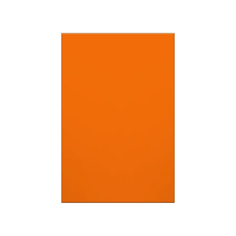 Orange Cast Acrylic Sheets
